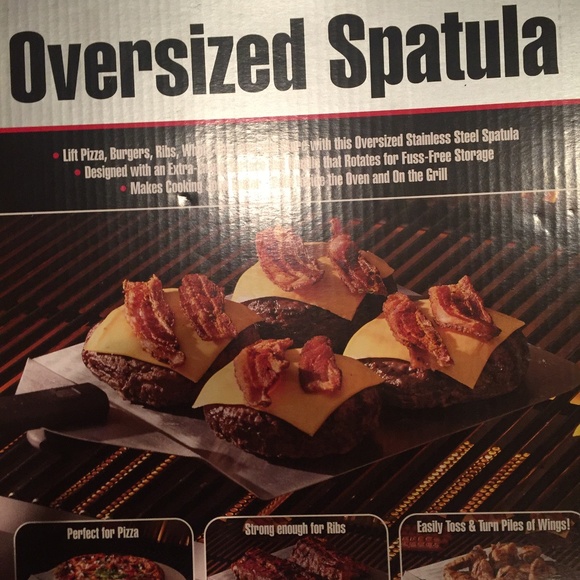 Huge BBQ Spatula & Oversized Corn Holders/Skewers - Picture 4 of 7